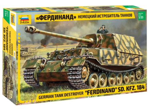 Zvezda 3653 German Ferdinand 1/35