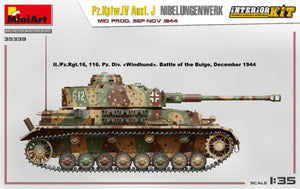 MiniArt 35339 Pz.Kpfw.IV Ausf. J Nibelungenwerk. MID PROD. SEP-NOV 1944 INTERIOR KIT 1/35 – Bild 9