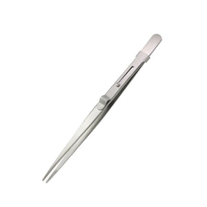 Modelcraft PTW1093-FR Fine Serrated Locking Stainless Steel Tweezers