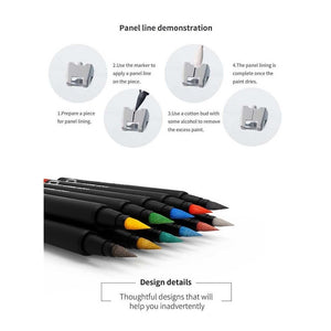 DSPIAE MK-04 Red Soft Tipped Marker Pen – imagen 6