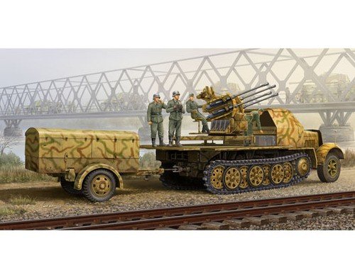 Trumpeter 01524 German 2cm Flakvierling 38 auf Selbstfahrlafette 1/35