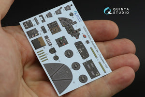 Intérieur imprimé en 3D et coloré sur papier décalcomanie Quinta Studio QD32115 Fairey Swordfish Mk.I (Trumpeter) 1/32  – image 4