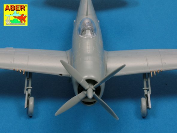 Aber A72 005 Set of 8 turned cal .50 (12,7mm) U.S. Browning M2 barrels for P-47 Thunderbolt 1/72 – Bild 5