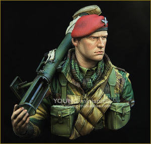 Young Miniatures YM1871 Parachutistes britanniques de la Seconde Guerre mondiale avec PIAT 1/10 – image 8