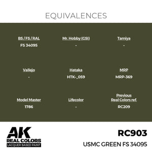 AK Interactive RC903 USMC Green FS 34095 17 ml – imagen 3
