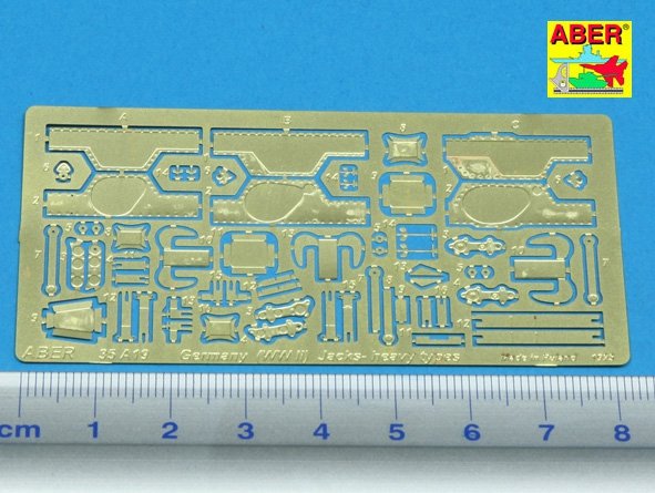 Aber 35A019 Podnośniki niemieckie (typ 1) 1/35 – Bild 2