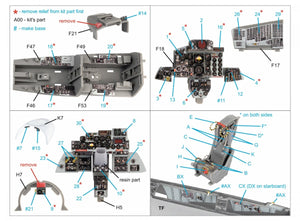 Quinta Studio QD+48371 F-4E with DMAS 3D-Printed &amp;amp; coloured Interior on decal paper (Meng) (with 3D-printed resin parts) 1/48 – Bild 2