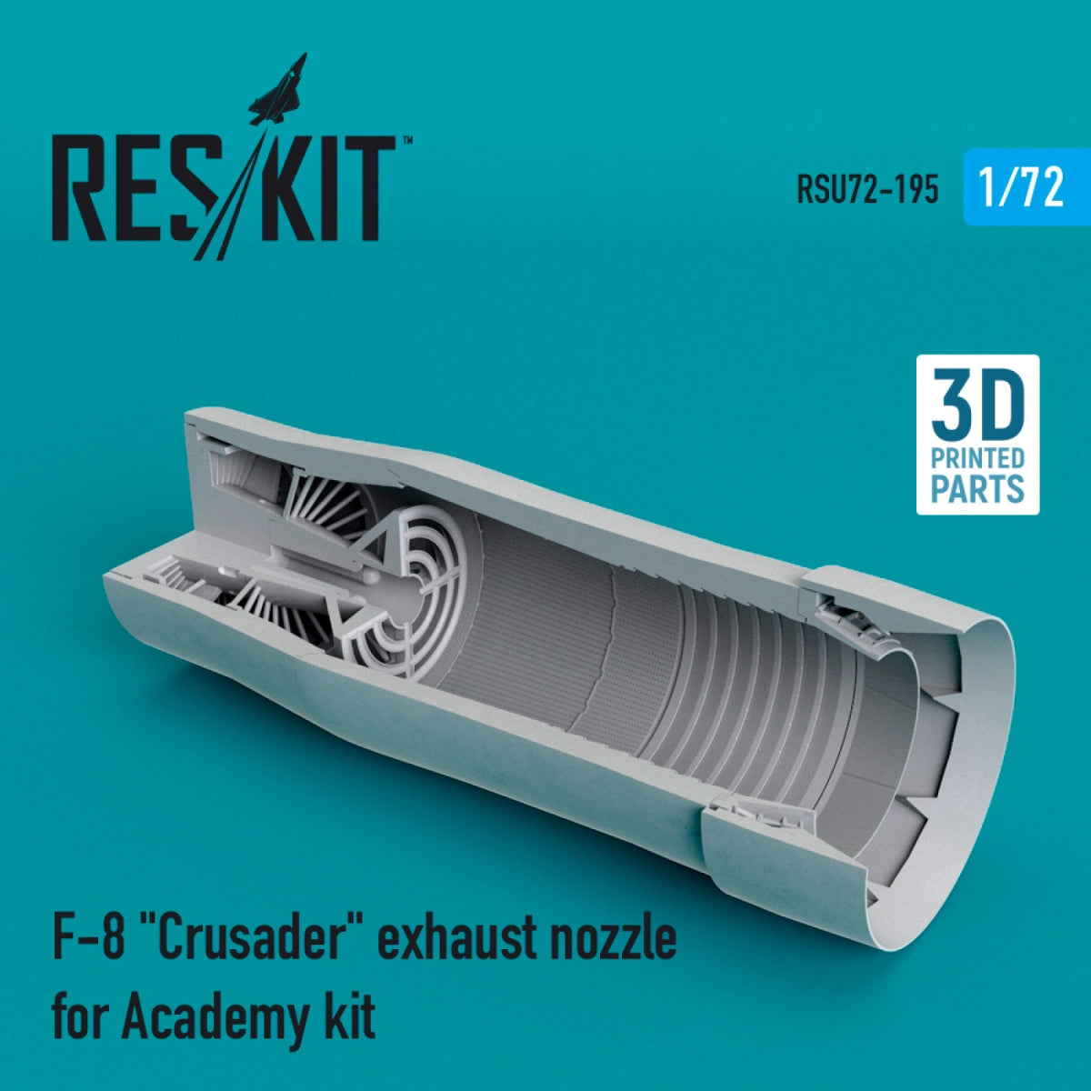 RESKIT RSU72-0195 F-8 &amp;quot;CRUSADER&amp;quot; EXHAUST NOZZLE FOR ACADEMY KIT 1/72
