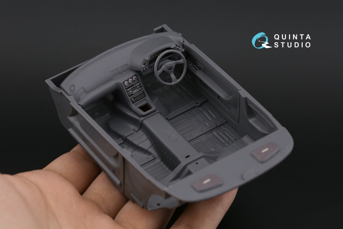 Intérieur coloré imprimé en 3D sur papier décalcomanie (Hasegawa) Quinta Studio QD24017 Nissan Skyline GT-R R32 1/24 – image 14