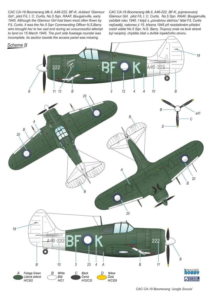 Special Hobby 72426 CAC CA-19 Boomerang ‘Jungle Scouts’ 1/72 – Bild 8