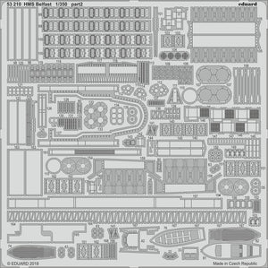 Eduard 53210 HMS Belfast TRUMPETER 1/350 – Bild 2