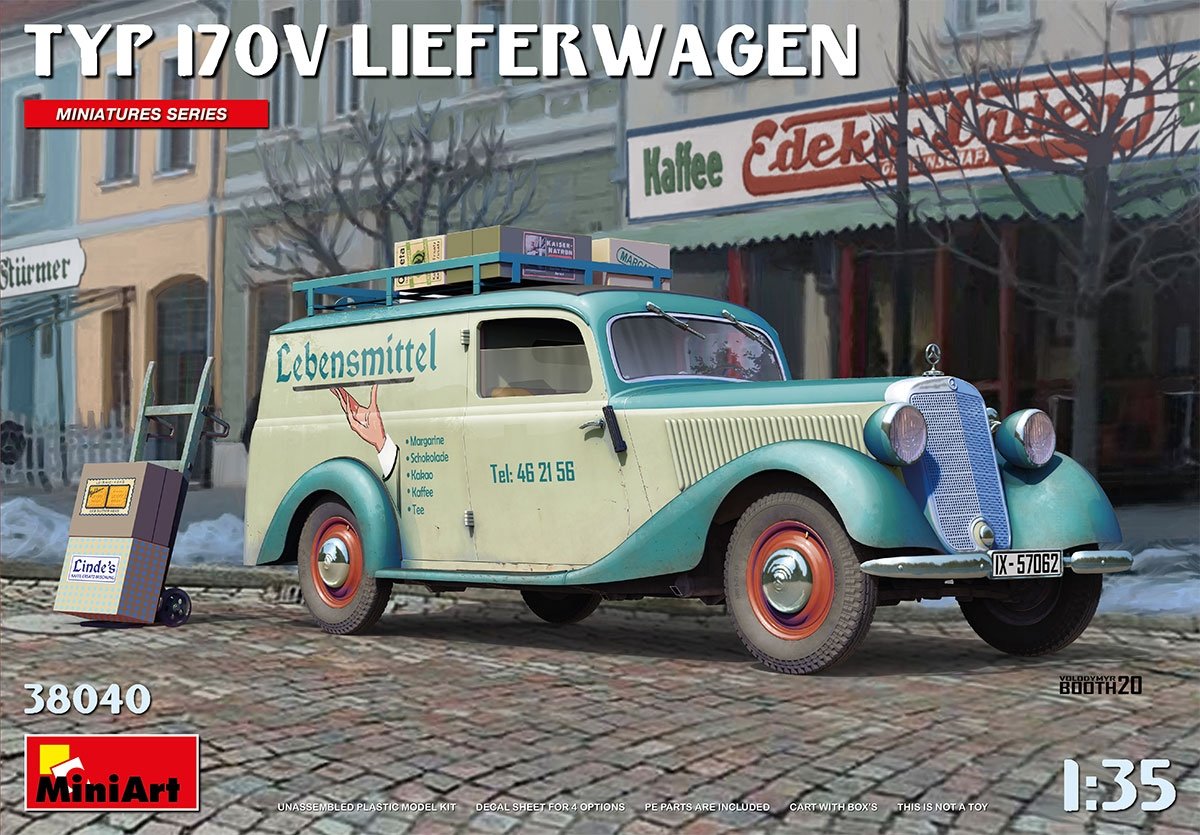 MiniArt 38040 TYPE 170V LIEFERWAGEN 1/35