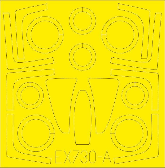 Eduard 644084 F-14A w/ late wheels LööKplus for Tamiya 1/48 – immagine 2