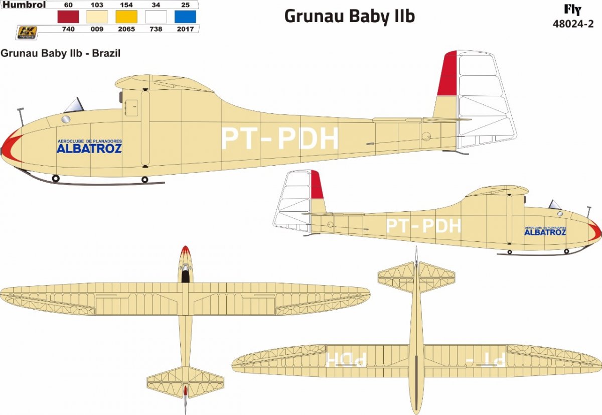 Fly 48024 Grunau Baby IIB Brésil vol. 1.2 1/48 – image 5