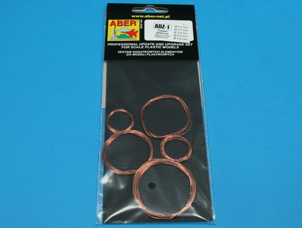 Aber ADZ-01 Wires set (diameter 0.2; 0.3; 0.4; 0.5; 0.6 mm, length 1m each) – image 3