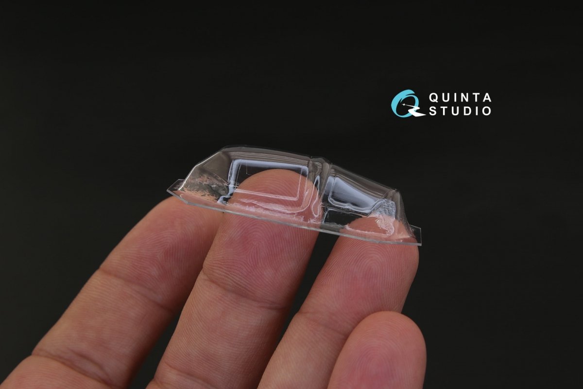 Quinta Studio QC48015 La-9/11 vacuformed clear canopy (for ARK kit) 1/48 – Bild 3