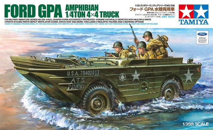 Tamiya 35336 Ford GPA Amphibian 1/4ton 4x4 Truck 1/35 – immagine 2