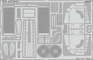Eduard 48917 Su-27 extérieur HOBBY BOSS 1/48