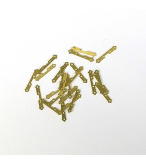 ARTESANIA LATINA 8649 Zawias mosiężny / Flat Hinge in Brass 3x15 mm 24 szt