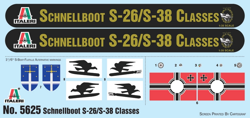 Italeri 5625 SCHNELLBOOT S-26 / S-38 1/35 – Bild 14