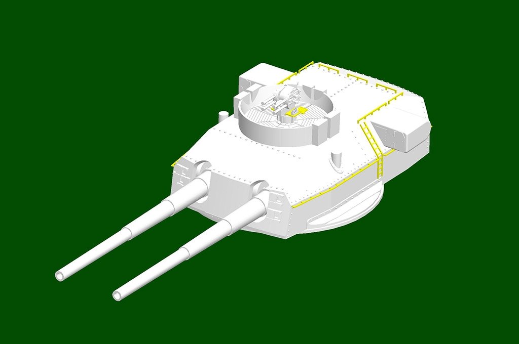 Trumpeter 05370 DKM O Class Battlecruiser Barbarossa 1/350 – zdjęcie 6