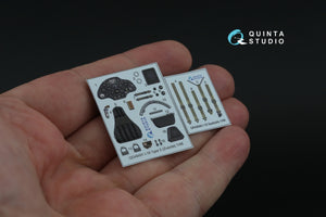 Quinta Studio QD48491 I-16 3D-Printed coloured Interior on decal paper (for Zvezda kit) 1/48 – imagen 9