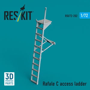 RESKIT RSU72-0202 Rafale C access ladder (3D Printed) 1/72