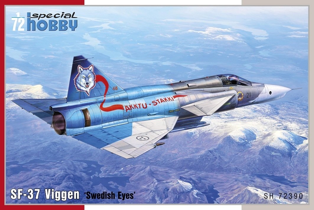 Special Hobby 72390 SF-37 Viggen &amp;#39;Swedish Eyes 1/72