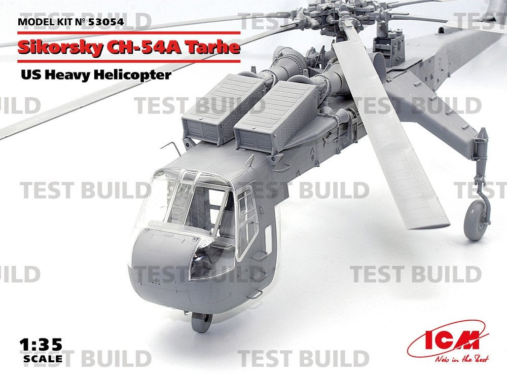 ICM 53054 Sikorsky CH-54A Tarhe US heavy helicopter 1/35 – Bild 3
