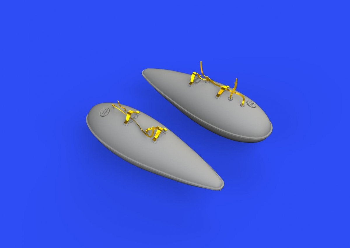 Réservoirs largables Eduard 648571 P-51D 75 gallons, échelle 1/48, EDUARD – image 3