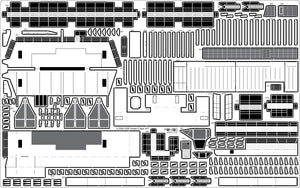 Pontos 35004F1 USS CV-10 Yorktown 1944 Detail Up Set 1/350 – Bild 18