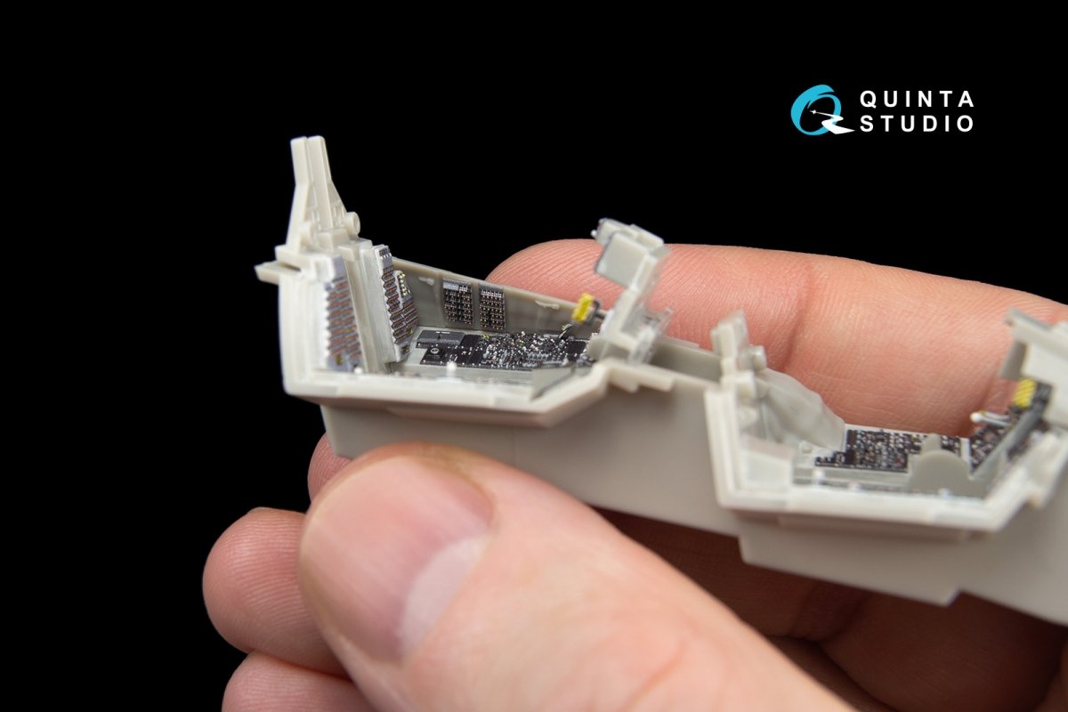 Quinta Studio QD48048 F-14A 3D-Printed &amp;amp; coloured Interior on decal paper (for Tamiya kit) 1/48 – imagen 7