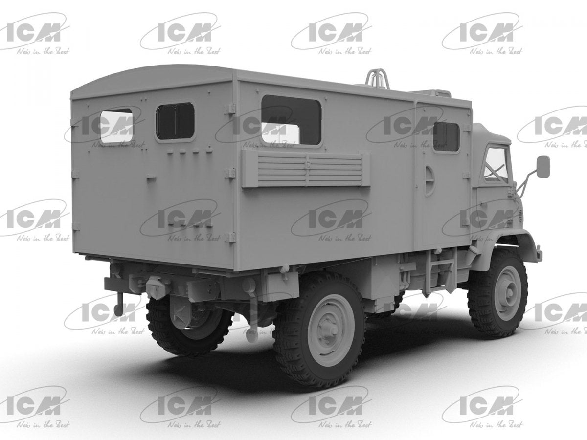 ICM 35138 Unimog S 404 Krankenwagen German Military Ambulance 1/35 – immagine 13