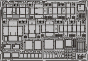 Équipement radio Eduard 36162, Seconde Guerre mondiale, Wehrmacht, échelle 1/35 – image 2