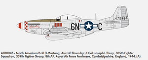 Airfix 01004B North American P-51D Mustang 1/72 – immagine 2