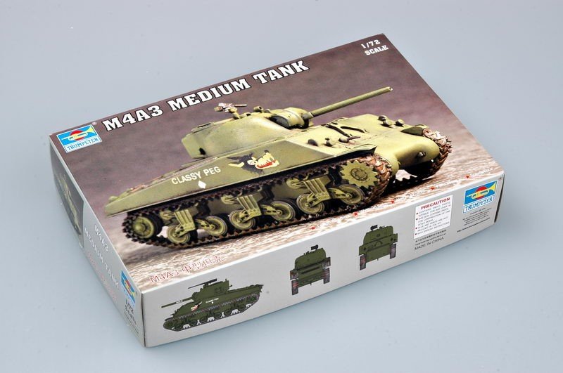 Trumpeter 07224 M4A3 TANK 1/72 – image 2