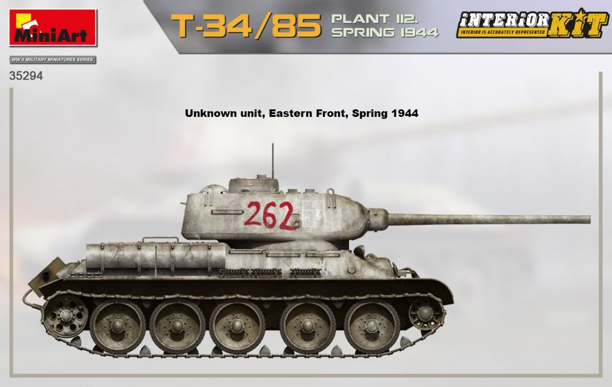 MiniArt 35294 T-34/85 PLANT 112. SPRING 1944. INTERIOR KIT 1/35 – Bild 3