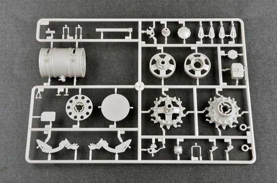 Trumpeter 00925 Russian T-72B1 MBT w/kontakt-1 reactive armor 1/16 – imagen 11
