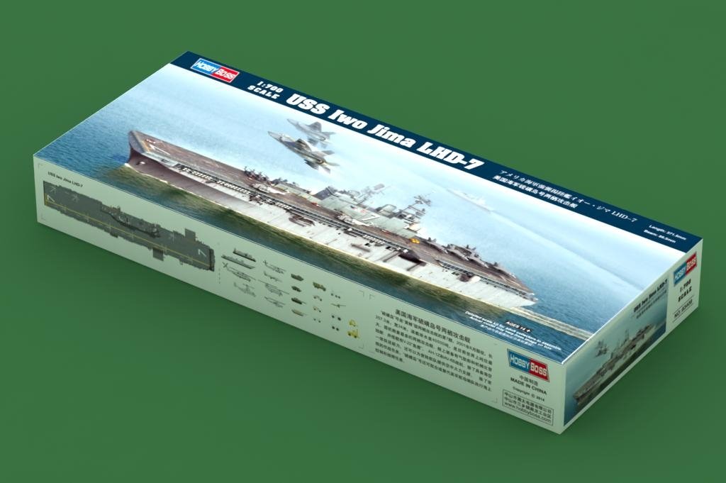 Hobby Boss 83408 USS Iwo Jima LHD-7 1/700 – image 2