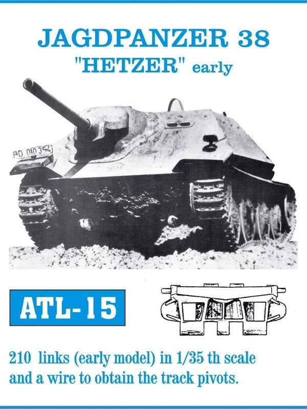 Friulmodel ATL-015 JAGDPANZER 38 « HETZER » début 1/35