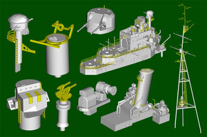 Trumpeter 05366 HMS Naiad 1/350 – imagen 14