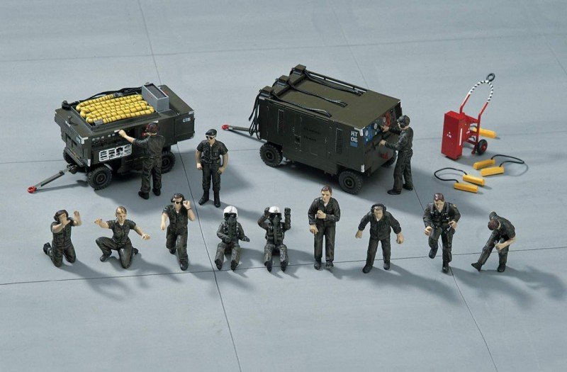 Hasegawa X48-4 US Ground Crew Set A 1/48 – imagen 2