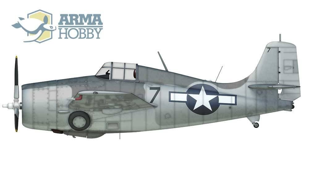 Arma Hobby 70050 FM-1 &amp;amp; FM-2 Wildcat Deluxe Set 1/72 – zdjęcie 14