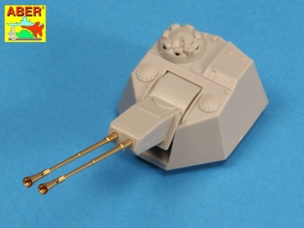 Aber 72L-61 Dwie lufy 5,5cm do niemieckich Zwilling Flakpanzers / Two 5,5cm barrels for German Zwilling Flakpanzers 1/72 – Bild 9