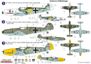 AZ Model AZ7658 Messerschmitt Bf 109 E-3 Battle of Britain 1/72 – Bild 5