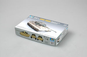 Trumpeter 07291 King Tiger Henschel Turret w/Zimmerit 1/72 – imagen 2
