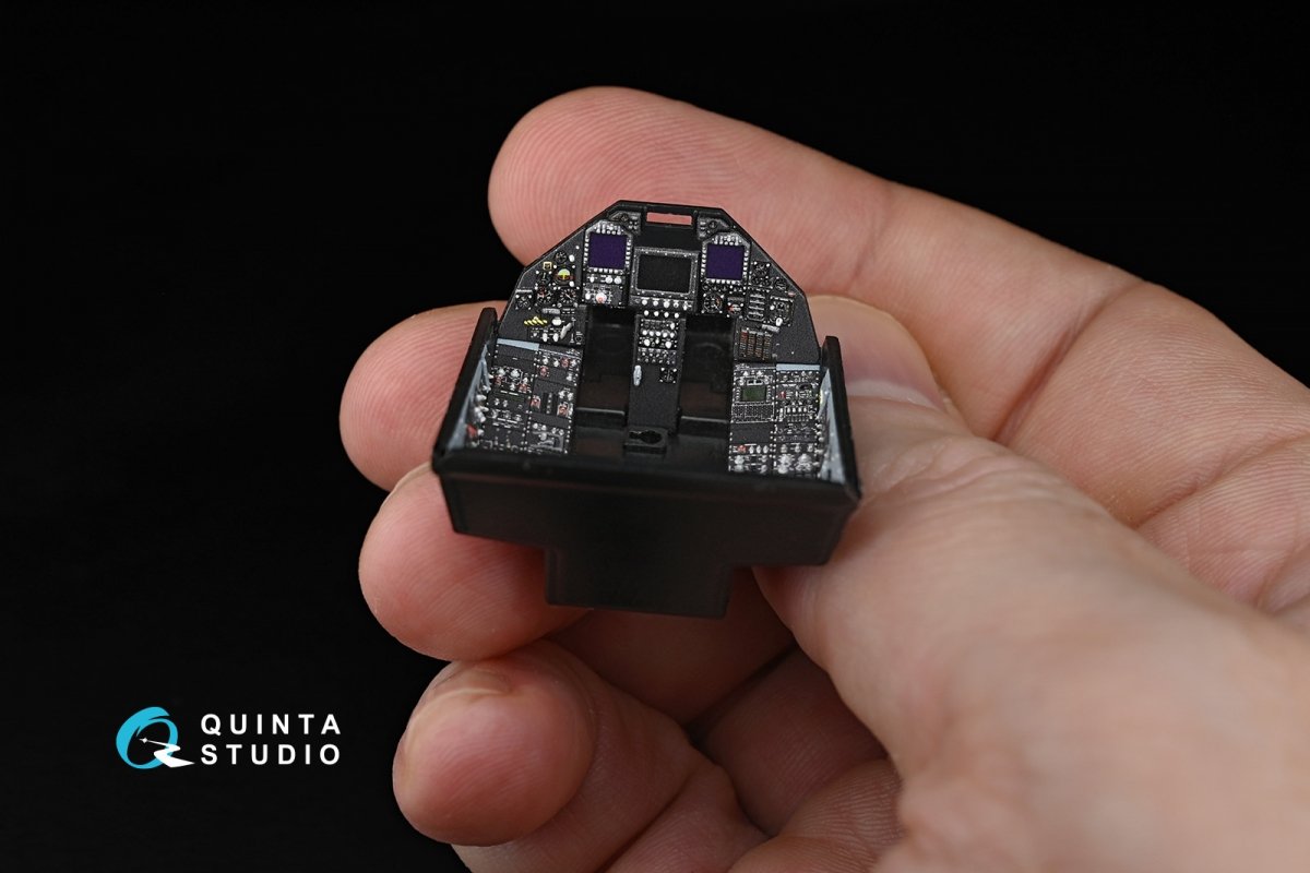 Quinta Studio QD48169 F-117A 3D-Printed &amp;amp; coloured Interior on decal paper (for Tamiya kit) 1/48 – imagen 3