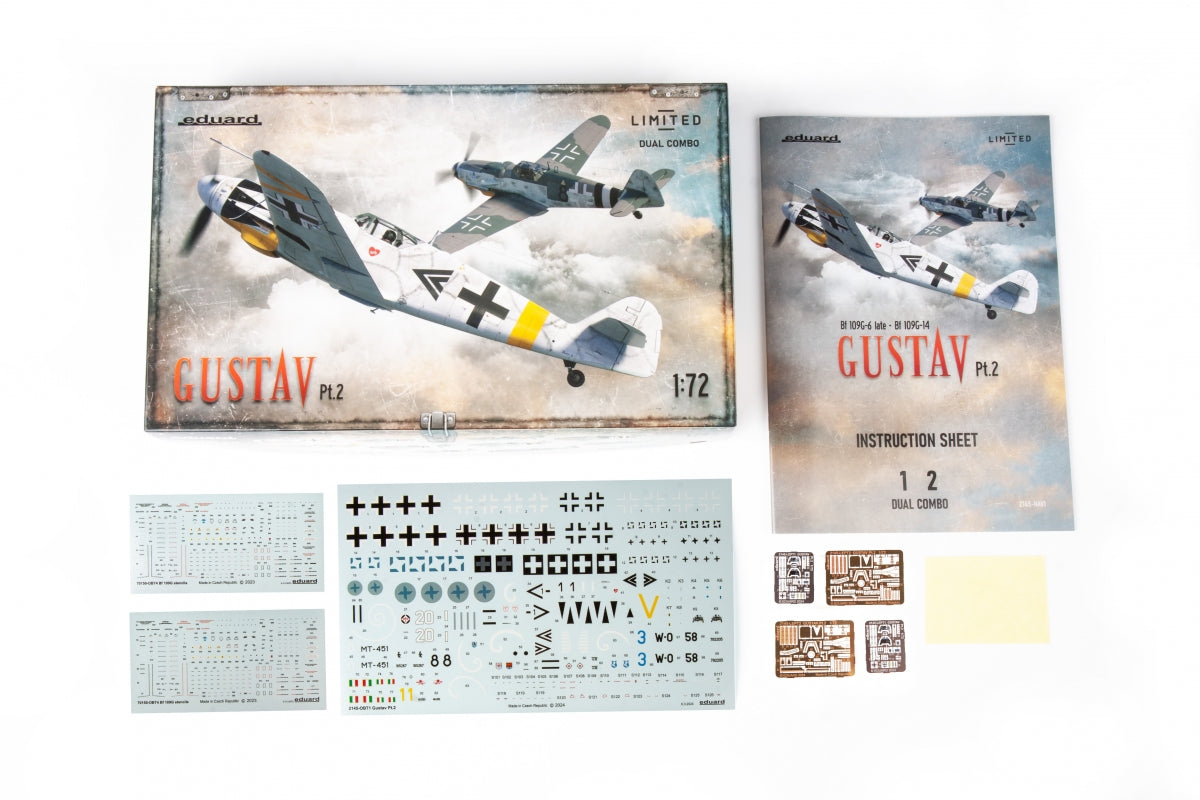 Eduard 2145 Gustav Pt. 2 Dual Combo Limited 1/72 – imagen 3