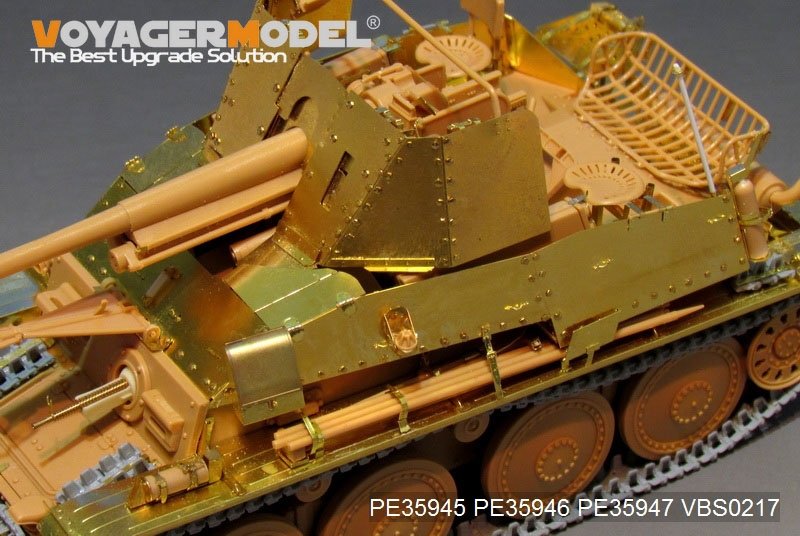 Voyager Model PE35945 WWII German Tank Destroyer Marder III (Sd.Kfz.139)Basic For TAMIYA 35248 1/35 – image 14