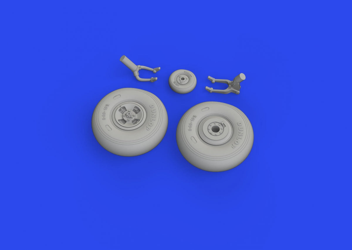 Eduard 648918 Hurricane Mk. II wheels Arma Hobby 1/48 – imagen 3